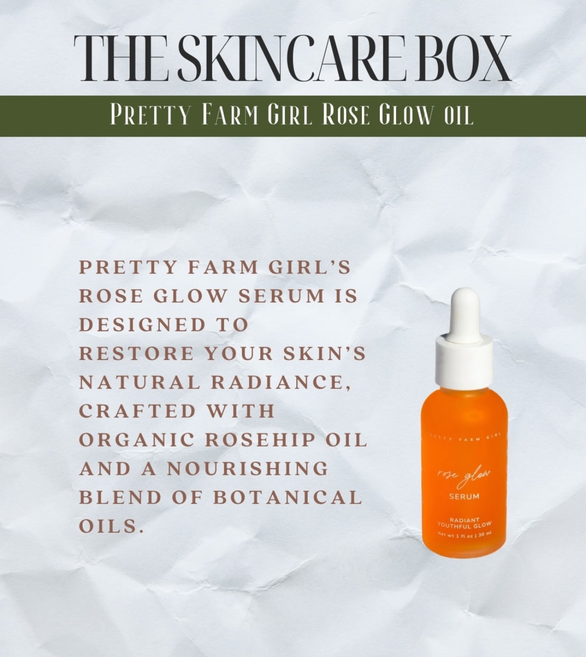 *Skincare Box