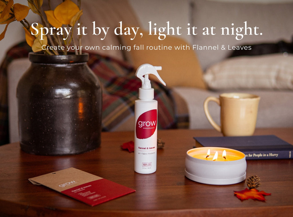 Flannel & Leaves 3-Wick Candle