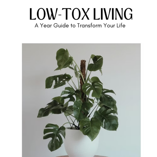 Low-Tox Living Book: A Year Guide To Transform Your Life