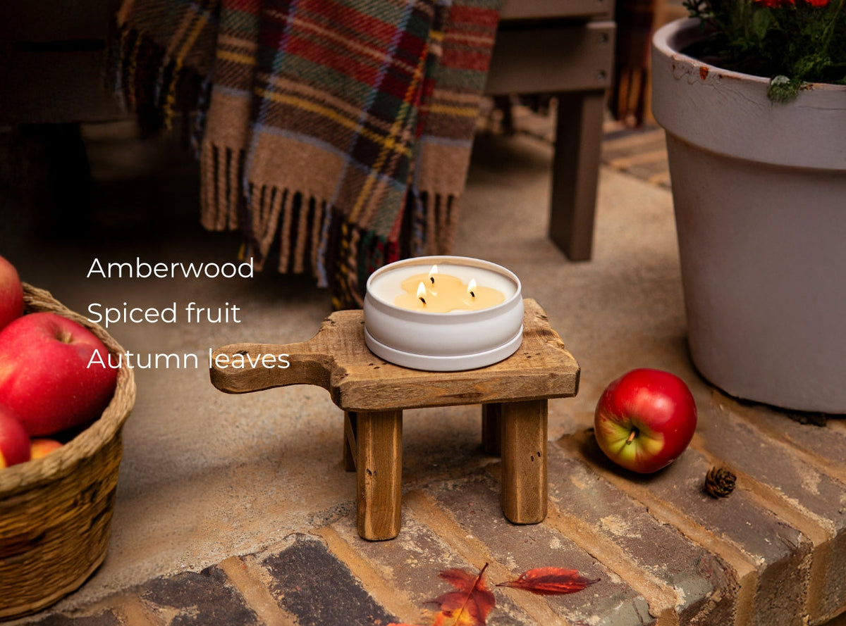 Flannel & Leaves 3-Wick Candle
