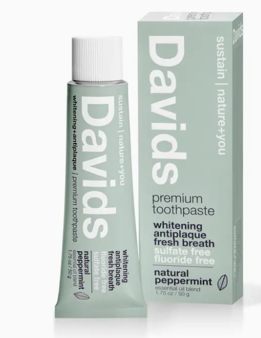 David's Sample Toothpaste (Travel Size) – Low-Tox Living Co