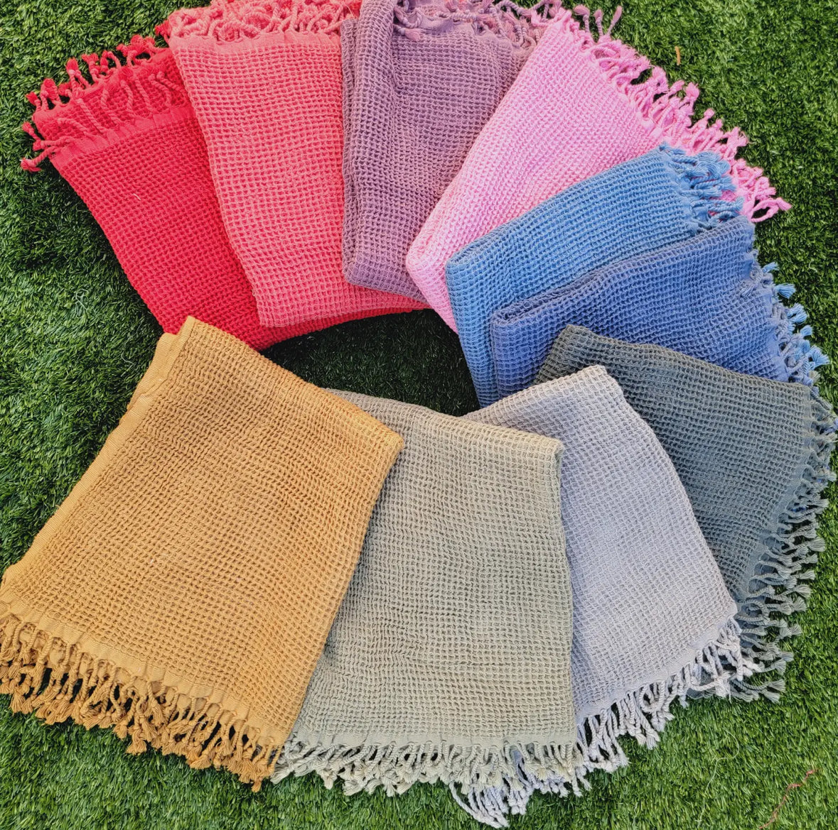 Turkish Cotton Throw Blanket