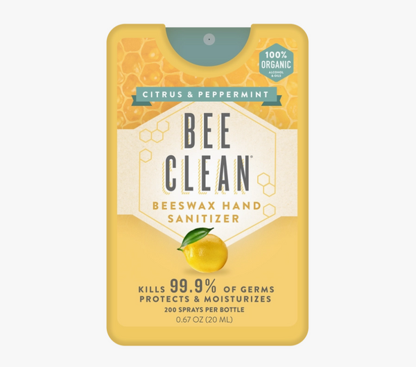 Organic Beeswax Bee Clean Hand Sanitizer Spray