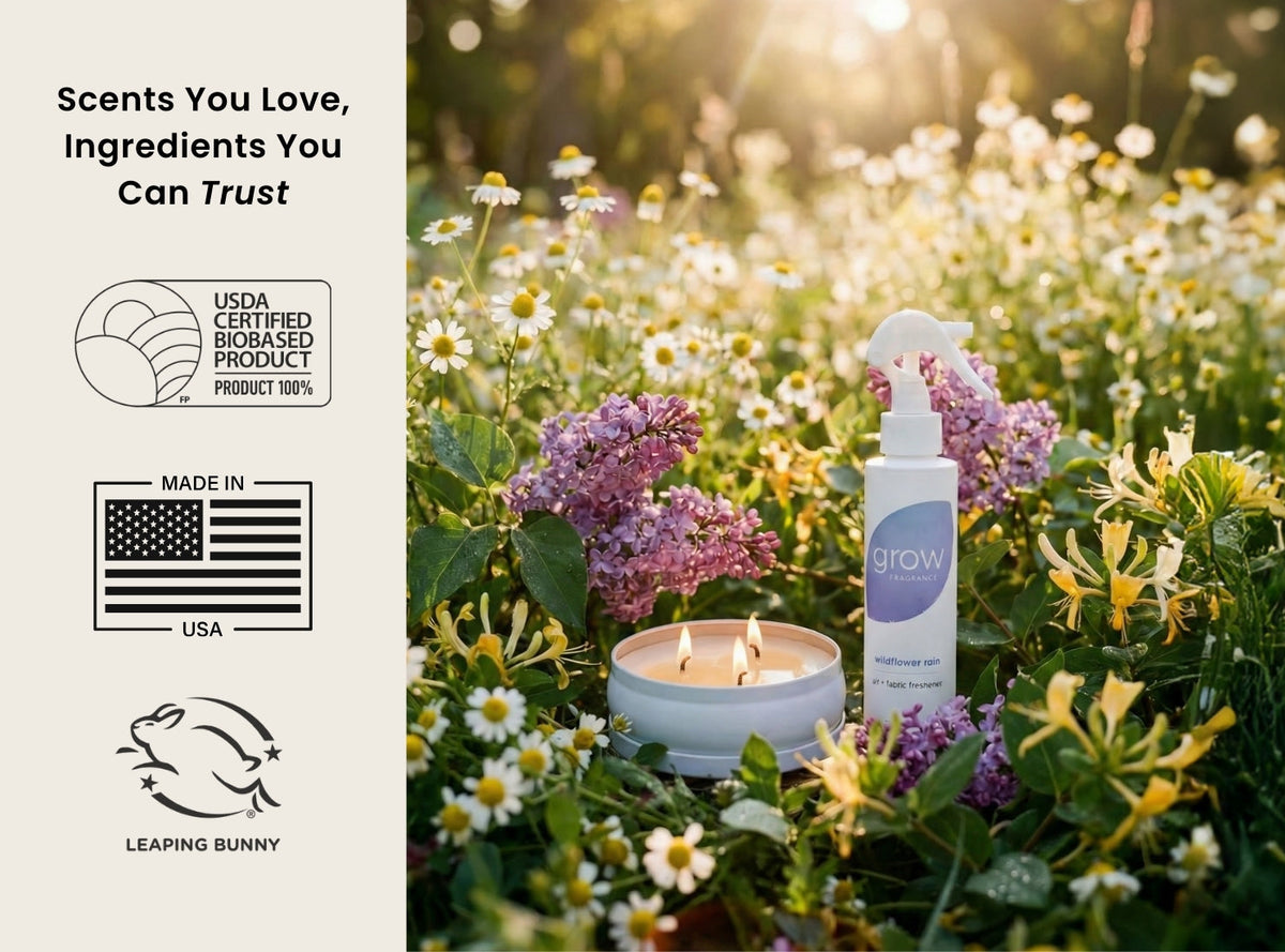Wildflower Rain 3-Wick Candle