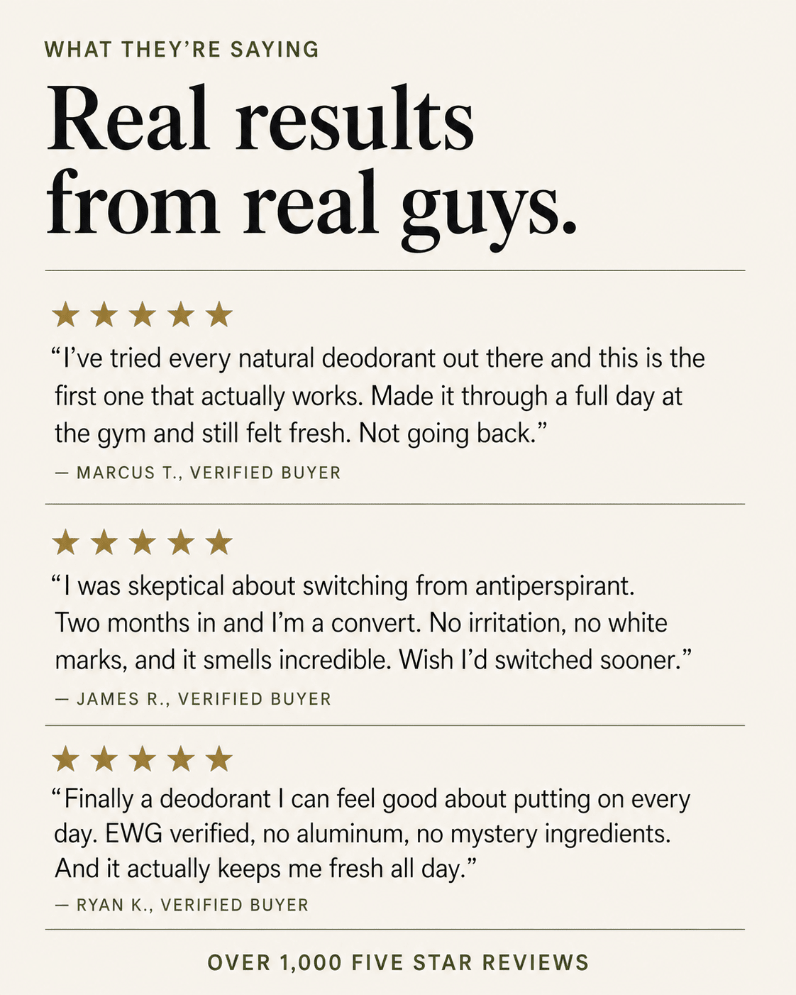 Deodorant