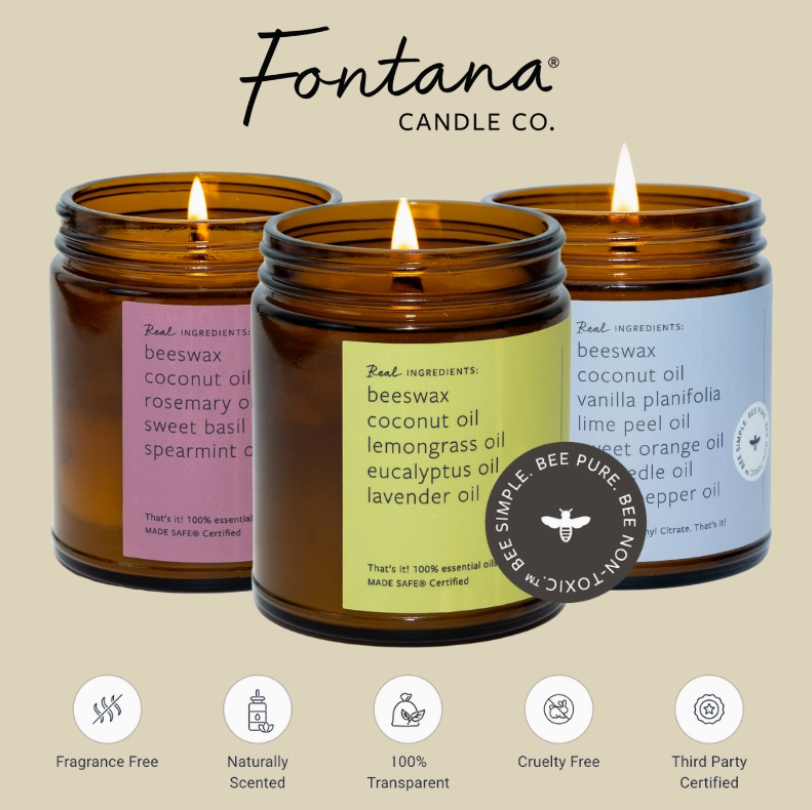 Fontana Candle (Choose Scent)